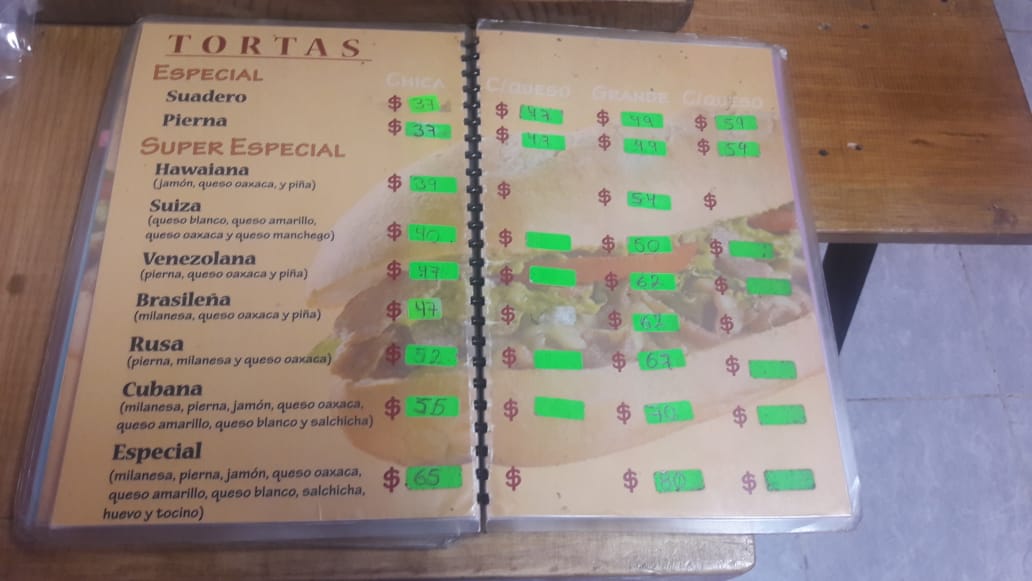 Carta de Pizzas Latinas — página 3